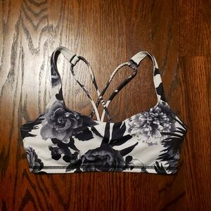 Lululemon athletica floral sports bra